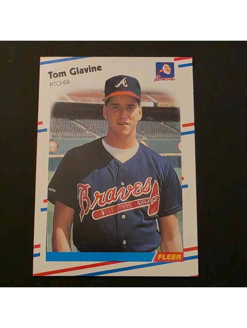 1988 Fleer - Tom Glavine #539 (RC)